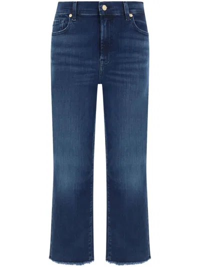 7 For All Mankind Illusion La Jolla Jeans In Blue