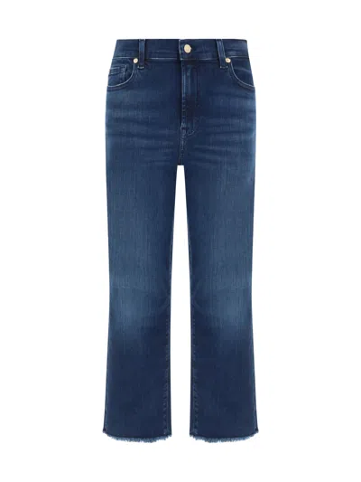 7 For All Mankind Jeans In Dark Blue