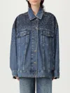 7 For All Mankind Oli Jacket In Blue