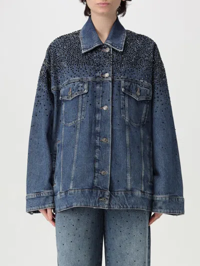 7 FOR ALL MANKIND JACKET 7 FOR ALL MANKIND WOMAN COLOR BLUE,G44938009