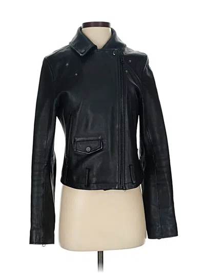 Pre-owned 7 For All Mankind Jacket In Black