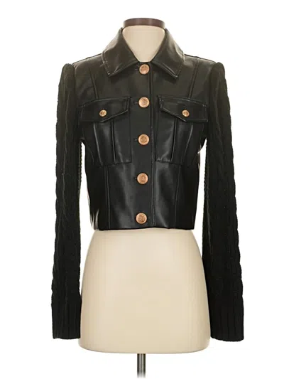 Pre-owned 7 For All Mankind Jacket In Black