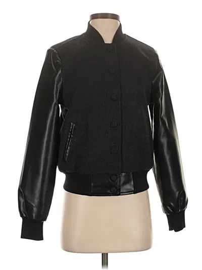 Pre-owned 7 For All Mankind Jacket In Black