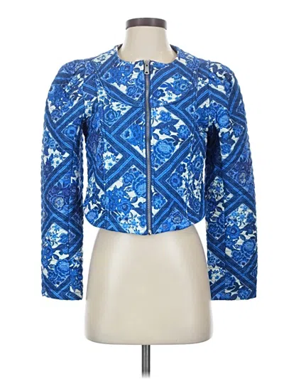 Pre-owned 7 For All Mankind Jacket In Blue
