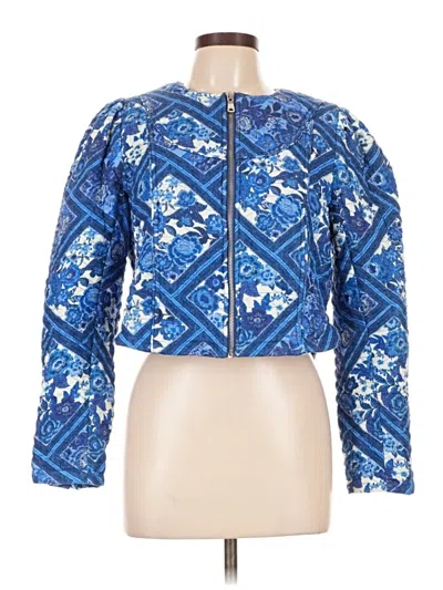 7 For All Mankind Jacket In Blue