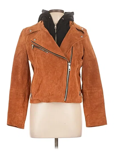 Pre-owned 7 For All Mankind Jacket In Brown