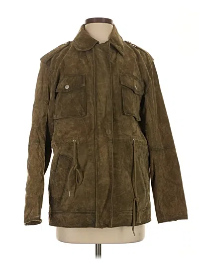 Pre-owned 7 For All Mankind Jacket In Brown