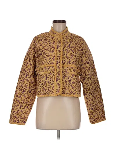 7 For All Mankind Jacket In Gold