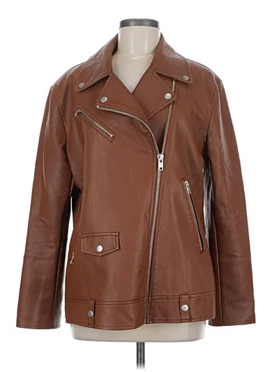 Pre-owned 7 For All Mankind Jacket In Tan