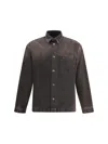 7 For All Mankind Logo T-shirt In Brown