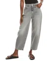 7 For All Mankind Jayne Manhattan Tapered Jean In Gray