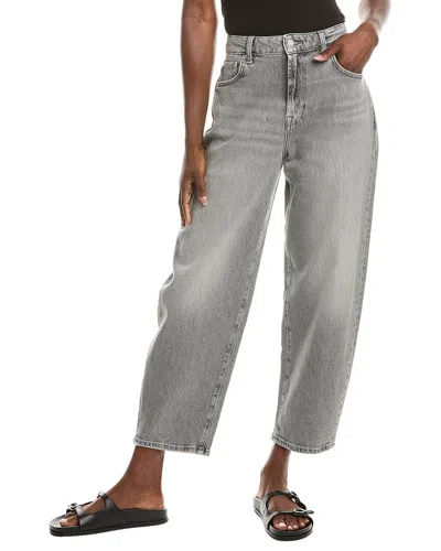 7 For All Mankind Jayne Manhattan Tapered Jean In Gray