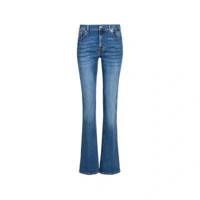 7 For All Mankind Jean Bootcut En Coton Mélangé
