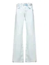 7 For All Mankind Relaxed Fit Blue Denim Jeans