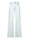 7 For All Mankind Relaxed Fit Blue Denim Jeans