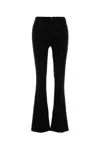 7 For All Mankind Black Bootcut Tailorless Jeans