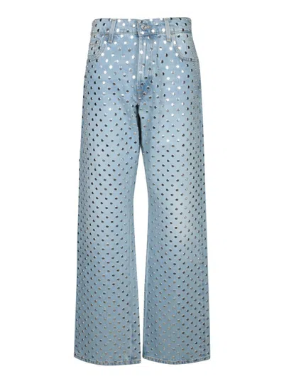 7 For All Mankind 5-pocket Straight-leg Jeans In Blue
