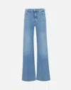 7 For All Mankind Flare Jeans In Blue