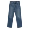 7 For All Mankind Bleached-effect Jeans In Blue