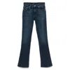 7 For All Mankind Stretch-cotton Jeans In Blue