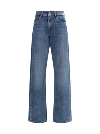 7 For All Mankind Jeans In Blue