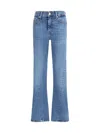 7 For All Mankind Tailorless Flare Jeans Enhancing Silhouette