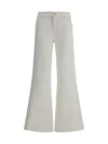 7 For All Mankind Flare Jeans Silhouette Figure-flattering In White
