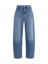 7 For All Mankind Bonnie High Rise Jeans In Santa Cruz In Blue