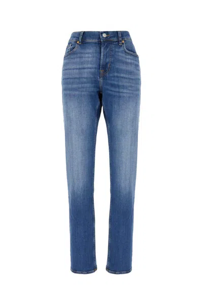 7 For All Mankind Jeans In Blue