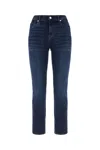 7 For All Mankind Slim Illusion Luxe Skinny Jeans In Blue