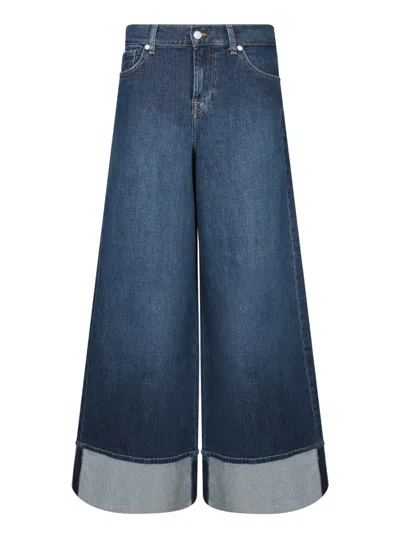 7 For All Mankind Jeans In Blue