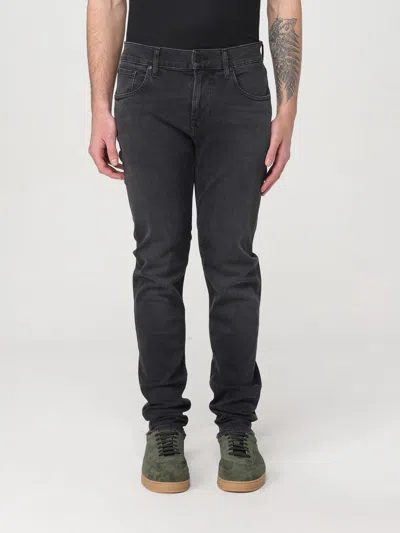 7 For All Mankind Jeans  Men Color Black