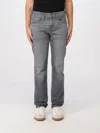 7 For All Mankind Squiggle Slim Fit Pants In Gray