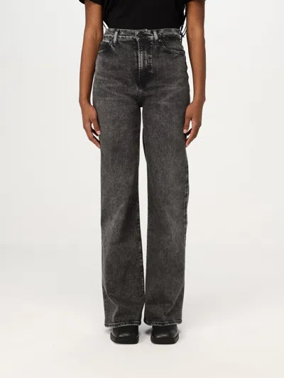 7 FOR ALL MANKIND JEANS 7 FOR ALL MANKIND WOMAN COLOR BLACK,g70187002