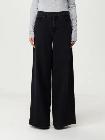 7 For All Mankind Jeans  Woman Color Black