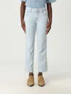 7 For All Mankind Jeans  Woman Color Blue 1 In Blue