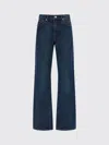 7 For All Mankind Wide Leg Denim Jeans In Multi