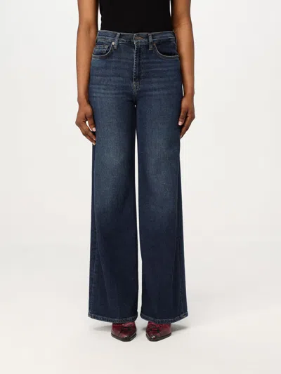 7 For All Mankind Jeans  Woman Color Blue