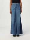 7 For All Mankind Willow Wide Jeans In Blue
