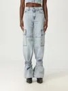7 For All Mankind Jeans  Woman Color Blue In Blue