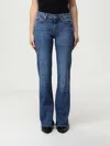 7 For All Mankind Jeans  Woman Color Blue In Blue