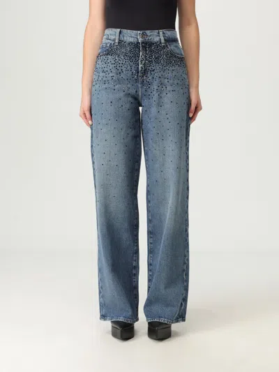 7 For All Mankind Jeans  Woman Color Blue
