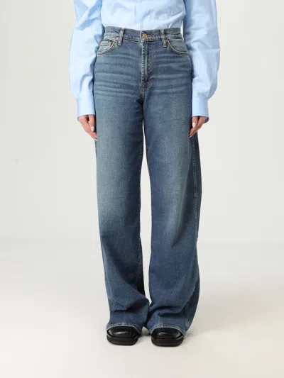 7 For All Mankind Jeans  Woman Color Blue