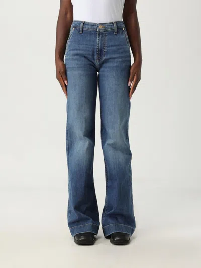 7 For All Mankind Jeans  Woman Color Blue
