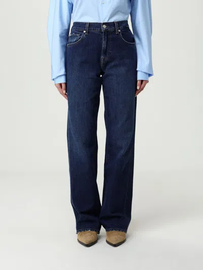 7 For All Mankind Jeans  Woman Color Blue