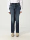7 For All Mankind Jeans  Woman Color Blue In Blue
