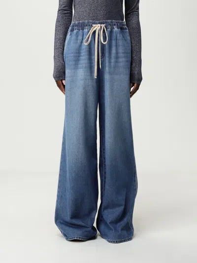 7 FOR ALL MANKIND JEANS 7 FOR ALL MANKIND WOMAN COLOR BLUE,H29790009