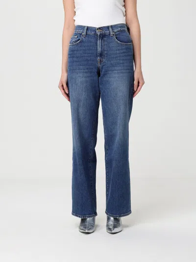 7 For All Mankind Jeans  Woman Color Blue