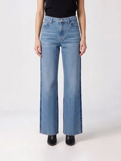 7 For All Mankind Stovepipe Straight Stretch Denim Jeans In Animal Print