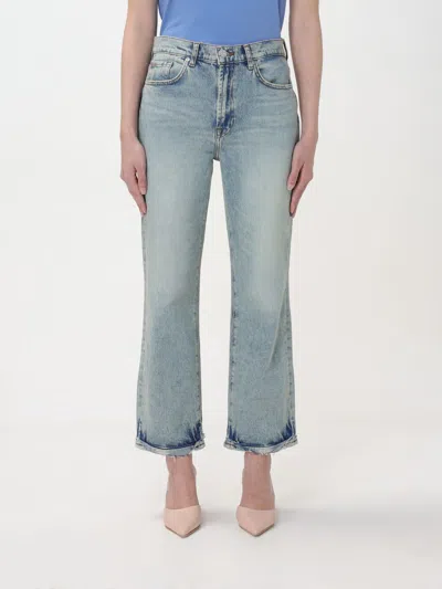 7 For All Mankind Jeans  Woman Colour Blue
